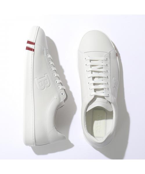 バリー BALLY BALLY  スニーカー ASHER ローカット バリーストライプ （WHITE/ホワイト） WHITE/ホワイト