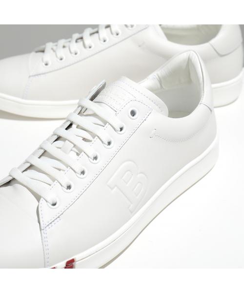 バリー BALLY BALLY  スニーカー ASHER ローカット バリーストライプ （WHITE/ホワイト） WHITE/ホワイト