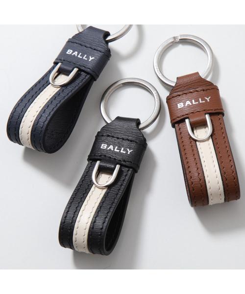 バリー BALLY BALLY キーリング RBN STR KEYFOB リボン MLK00R VT443 （U507P/MIDNIGHT/ネイビー） U507P/MIDNIGHT/ネイビー