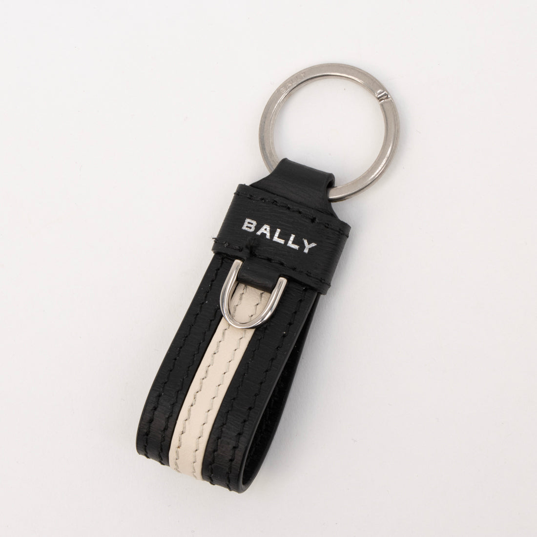 バリー BALLY RBN STR KEYFOB （BLACK） BLACK