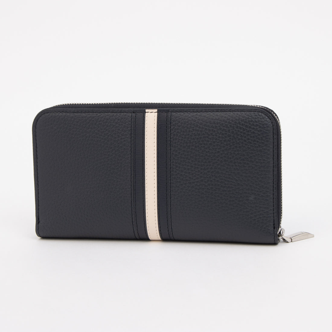バリー BALLY ZIP AROUND WALLET （NAVY） NAVY