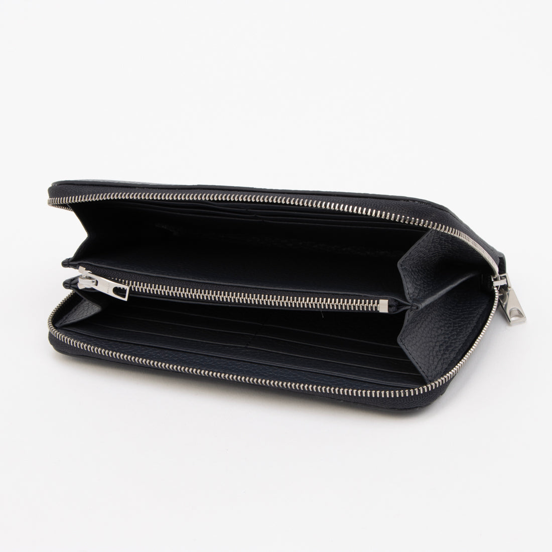 バリー BALLY ZIP AROUND WALLET （NAVY） NAVY