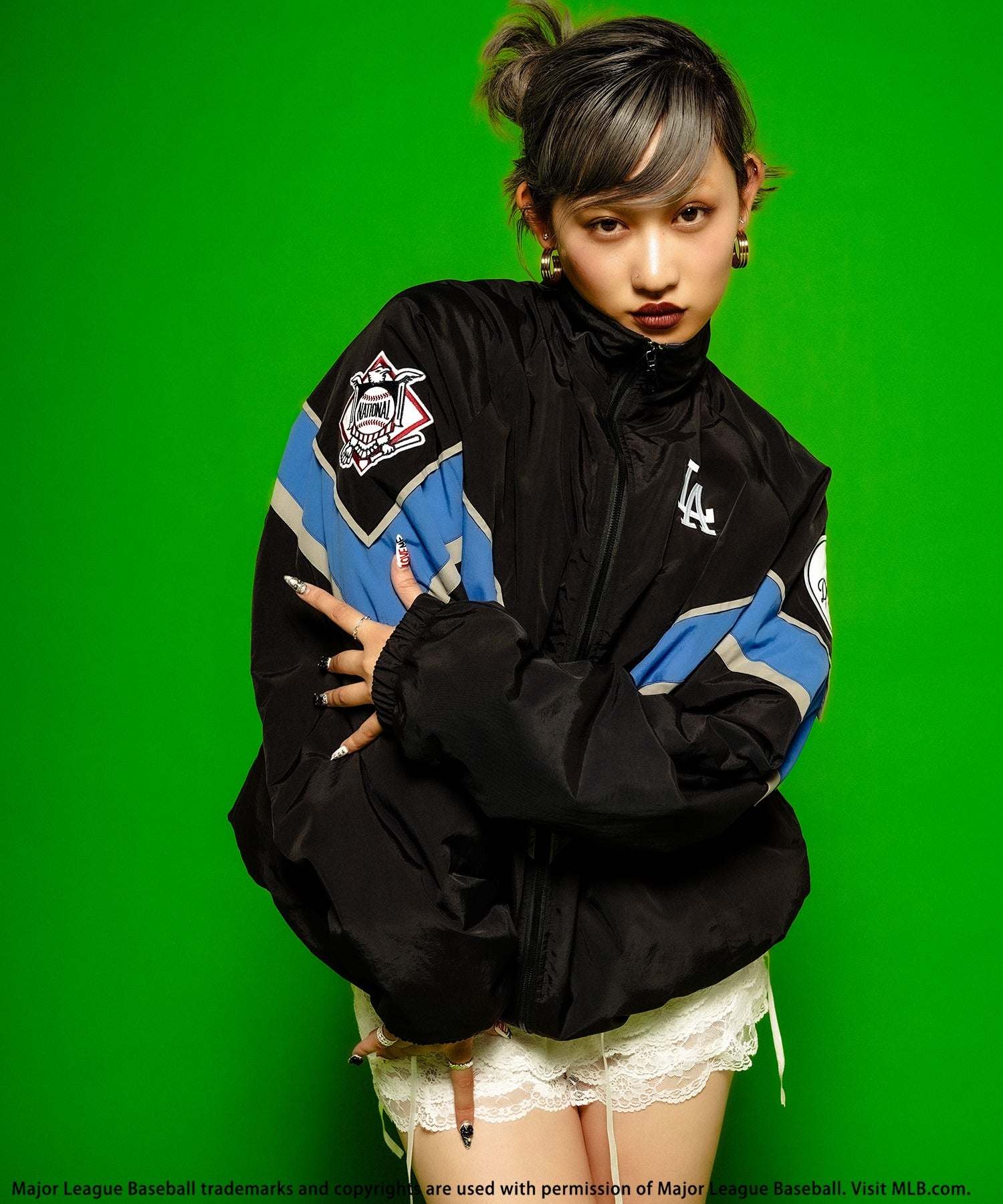 Back to the Field BACK TO THE FIELD 【MLB】Color Scheme Nylon Jacket