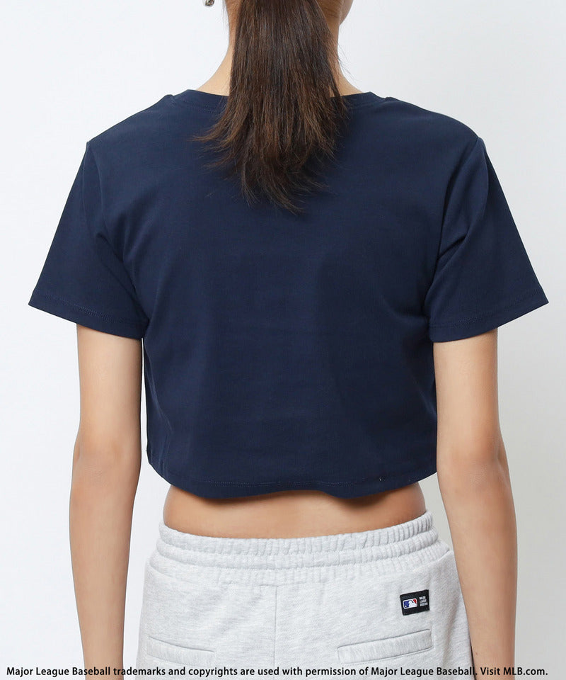 バック トゥー ザ フィールド （ビーティーティーエフ） BACK TO THE FIELD (BTTF) 【MLB】プリントロゴTシャツ （ネイビー） ネイビー