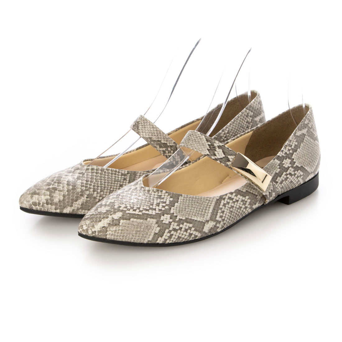 ベーカールー bakerloo パンプス （PYTHON） PYTHON
