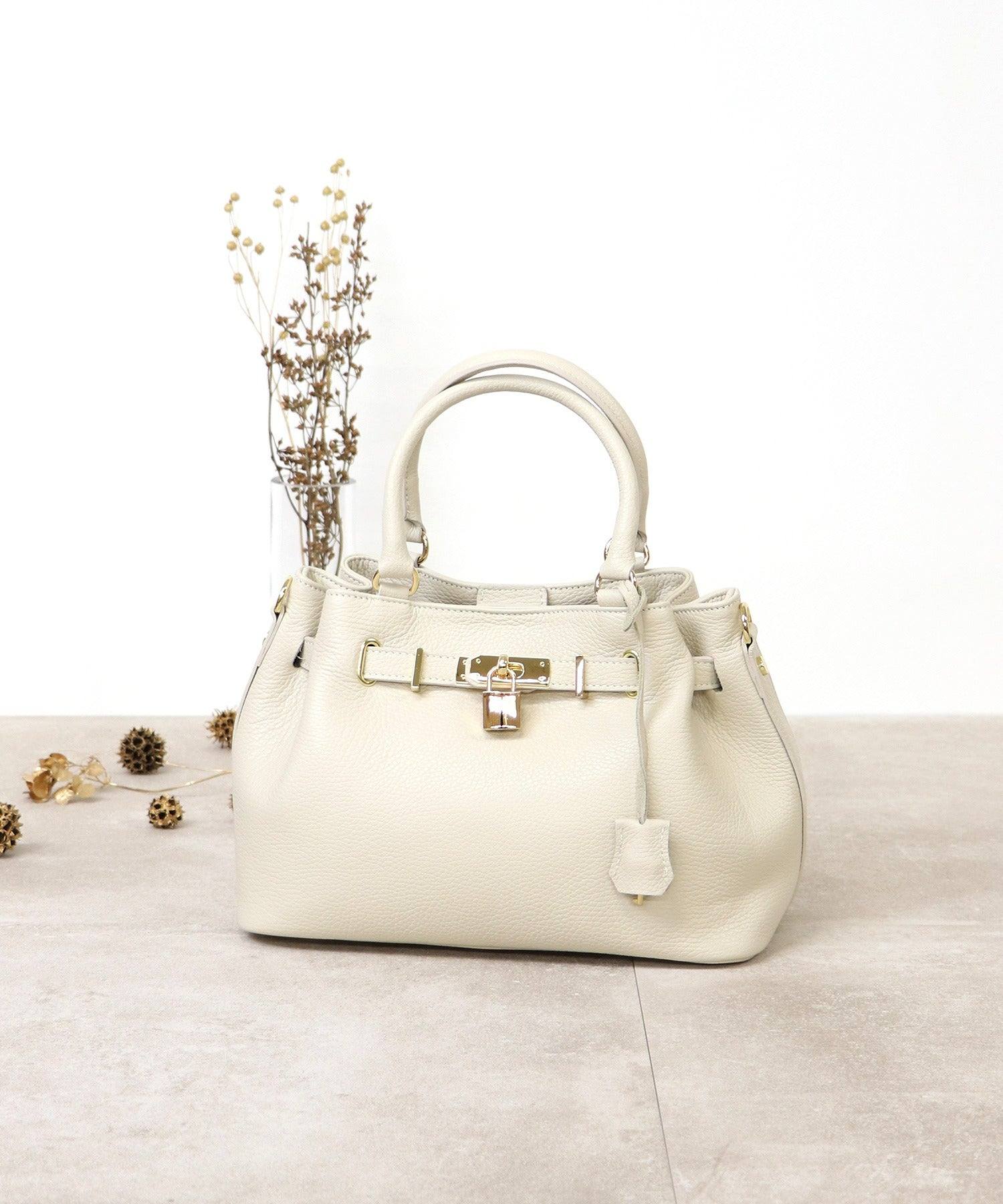 BASE BASE Italian-made genuine leather 2-way tote bag
