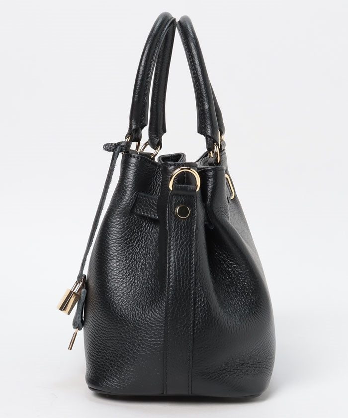 BASE BASE Italian-made genuine leather 2-way tote bag