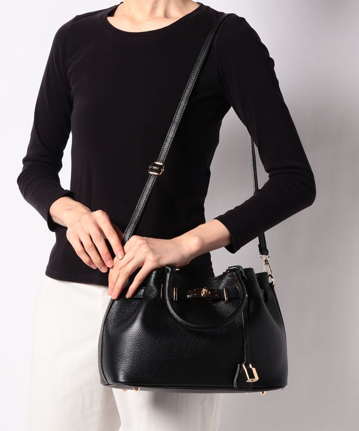 BASE BASE Italian-made genuine leather 2-way tote bag