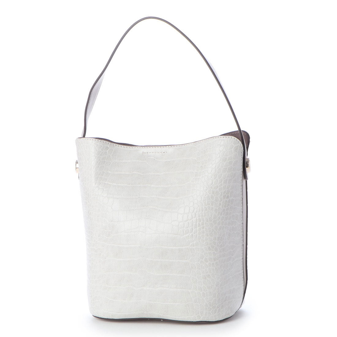 ベースBASE クロコ風 型押し トート トートバッグ ショルダー ショルダーバッグ 2way レディース BAG 2way インバッグ付き シンプル 上品 女性 艶 大人 高級感 マチ広 お洒落 キレイめ キレイ ビジネス 通勤 通学