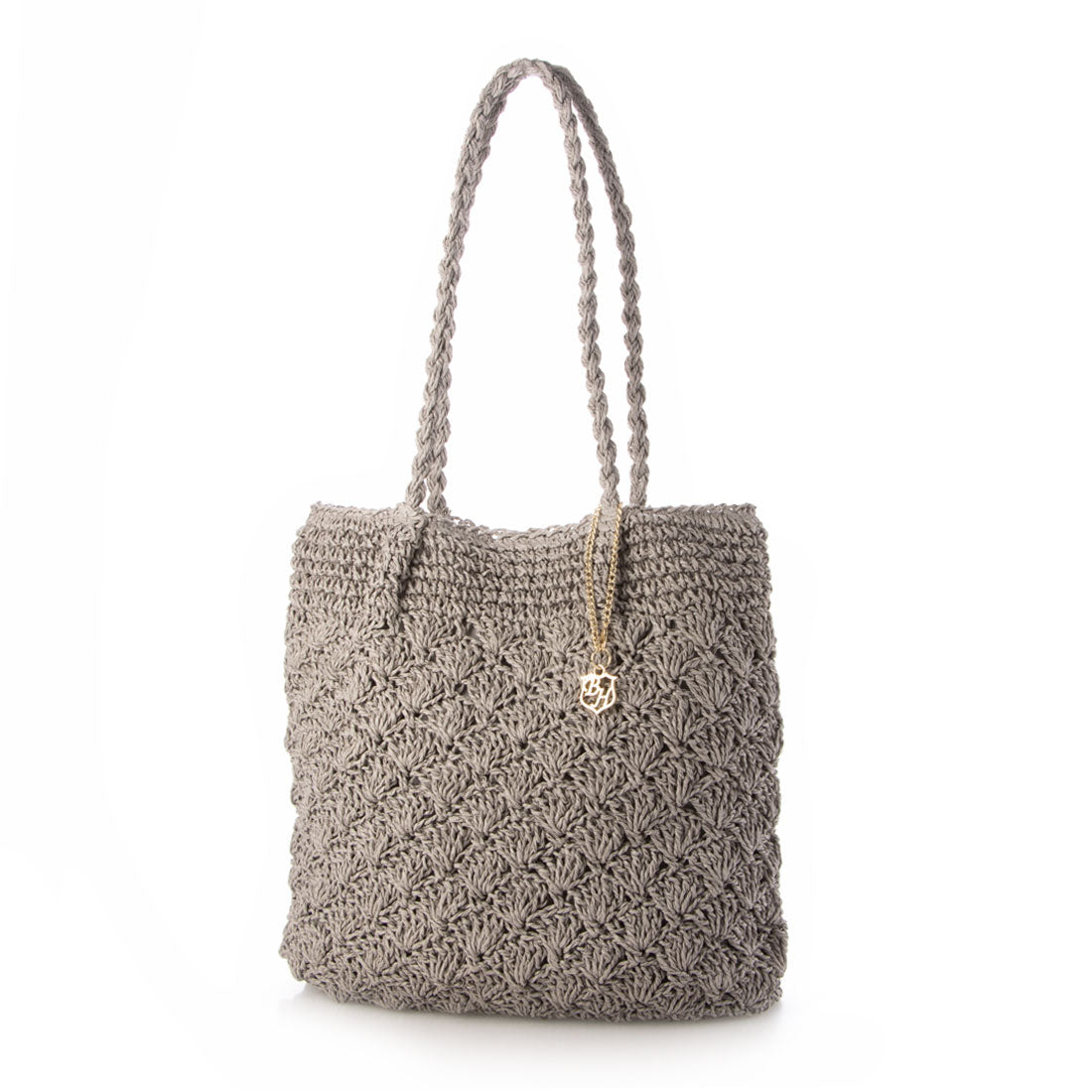 Base Tote Bag, Basket Bag, Stylish, Women, Ladies, Knitted, Elegant, Plain, Spring, Summer, Simple, Clean, Casual, Resort, Large, Lightweight, Travel, Plain, Shoulder Bag
