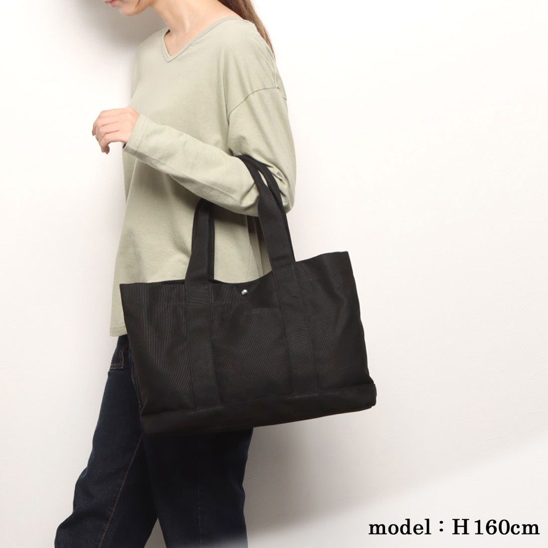 Base Tote Bag A4 A4 Size Canvas Large Canvas Tote Canvas Bag Women's Divider Mom Bag Mother's Bag Cute BAG Commuting to School