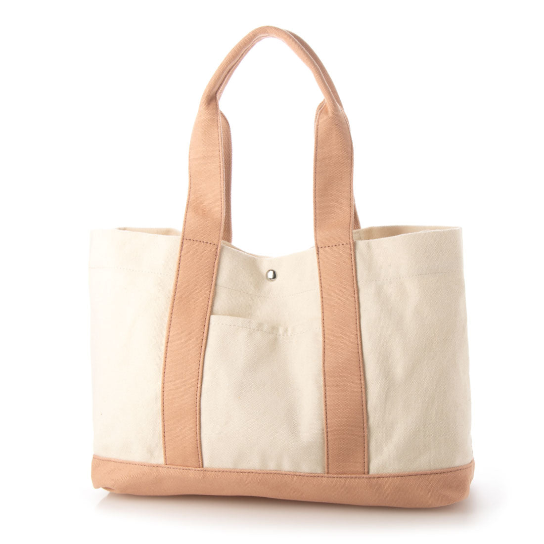 Base Tote Bag A4 A4 Size Canvas Large Canvas Tote Canvas Bag Women's Divider Mom Bag Mother's Bag Cute BAG Commuting to School