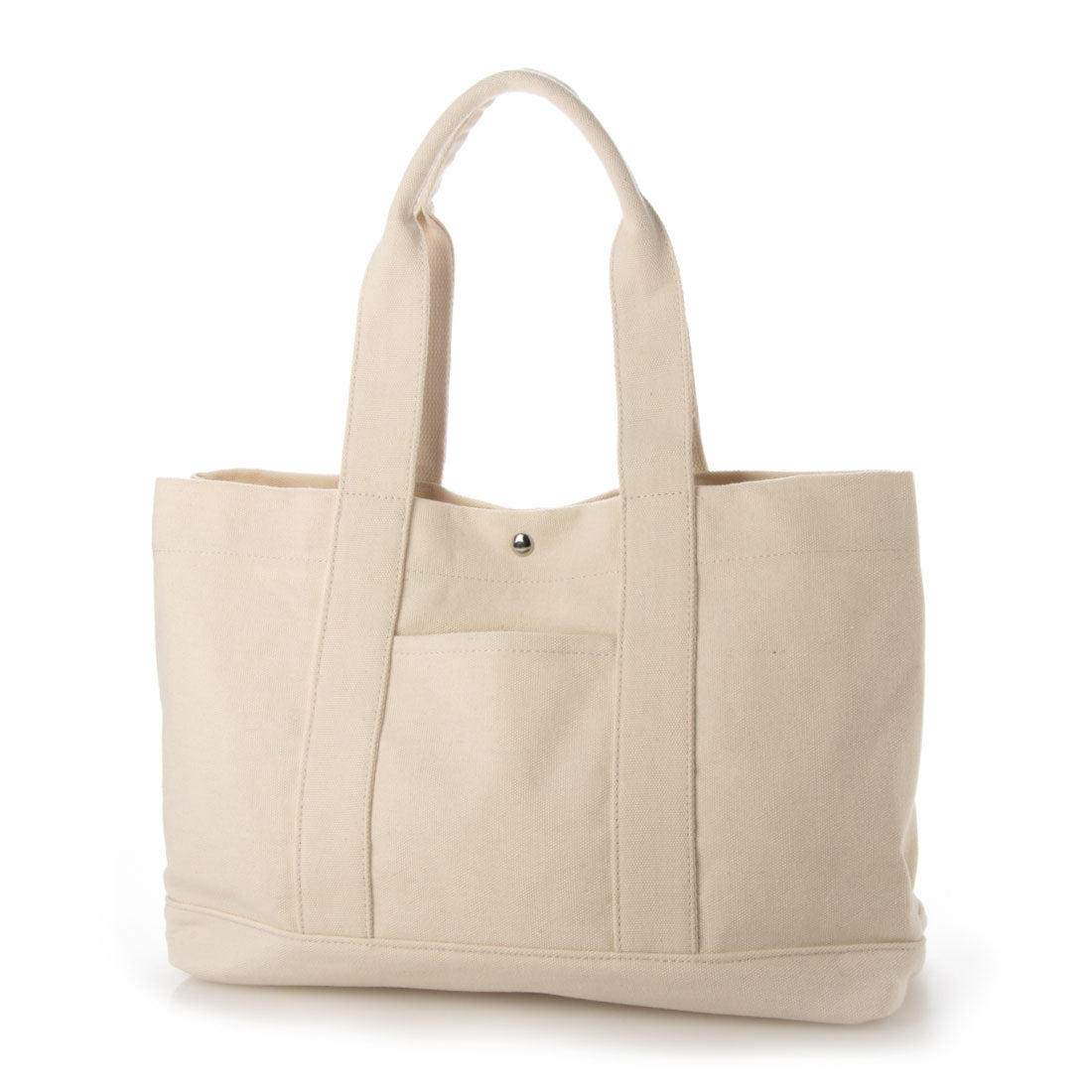 Base Tote Bag A4 A4 Size Canvas Large Canvas Tote Canvas Bag Women's Divider Mom Bag Mother's Bag Cute BAG Commuting to School