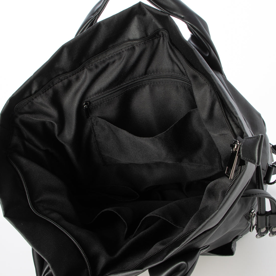 BASE Backpack, Cordura Nylon, 3-way, 2-way, Tote Bag, Shoulder Bag, A4, A4 Size, Simple, Water Repellent, Durable, Simple, Charm Included, Pocket, Plain, Commuting, School, Travel, Women, Cute, Casual, Large Capacity, Outdoor