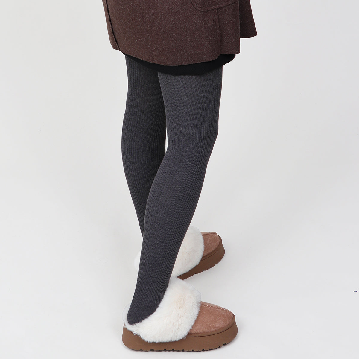 BASE Clog-style Mouton Boots