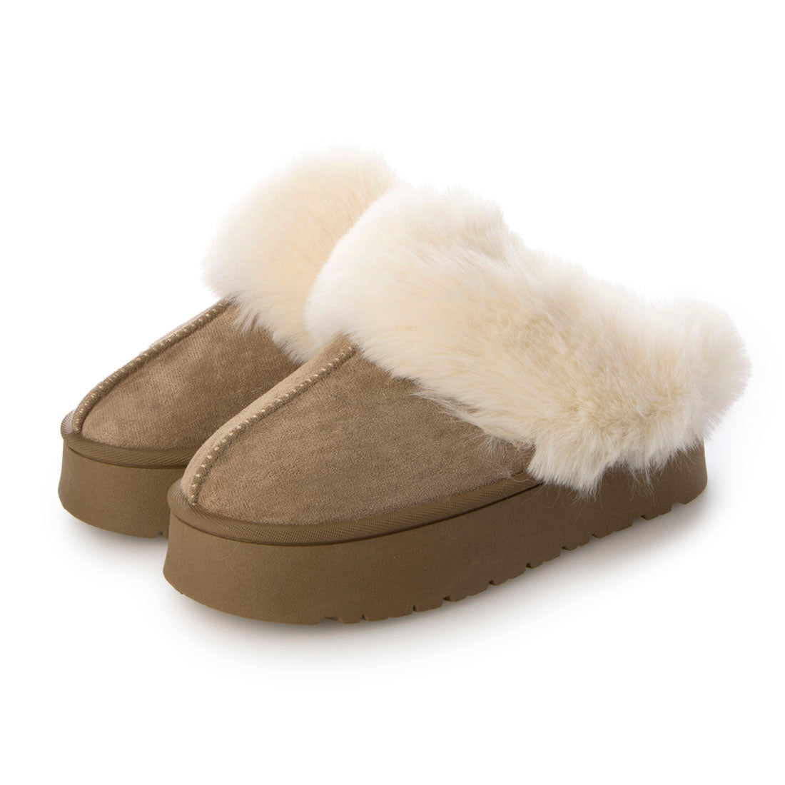 BASE Clog-style Mouton Boots