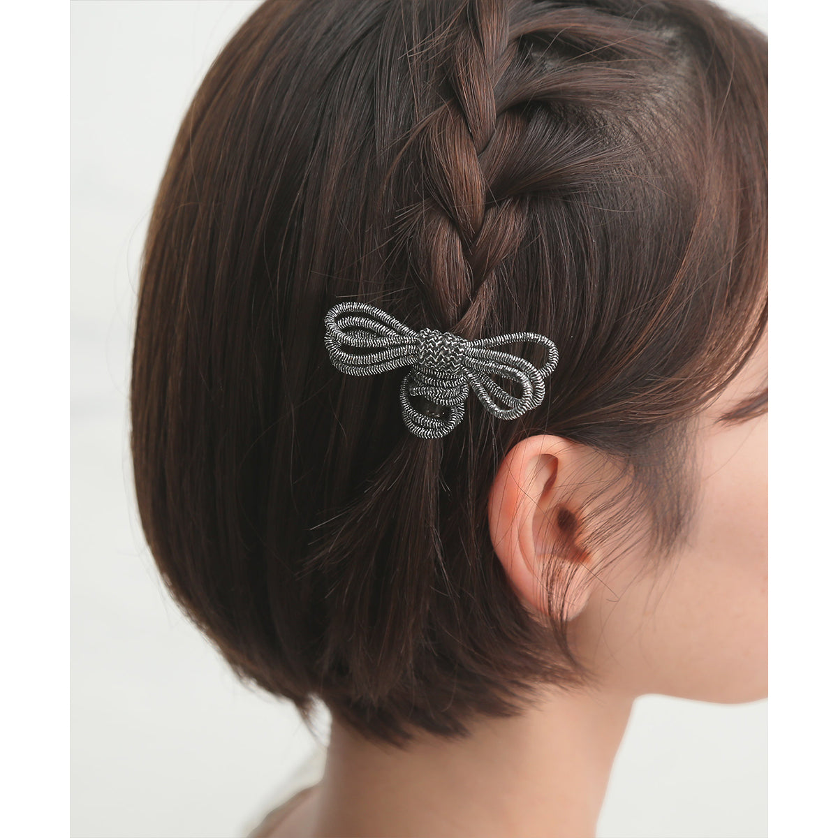 ベース BASE ハンドメイドリボンヘアゴム 10個入りセット