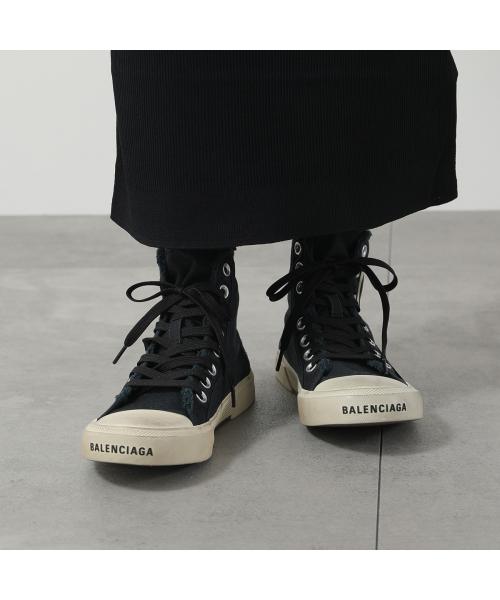 バレンシアガ BALENCIAGA BALENCIAGA スニーカー PARIS HIGH TOP 688756 W3RC1 （1090/BLACK/WHITE/ブラック） 1090/BLACK/WHITE/ブラック