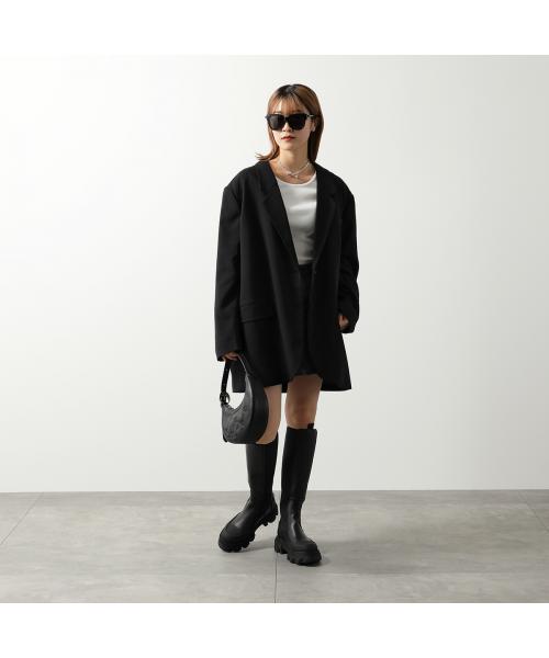 バレンシアガ BALENCIAGA BALENCIAGA サングラス BB0160S スクエア型 ロゴ （001/BLACK/BLACK/GREY） 001/BLACK/BLACK/GREY