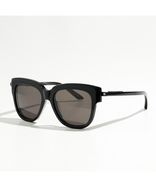バレンシアガ BALENCIAGA BALENCIAGA サングラス BB0160S スクエア型 ロゴ （001/BLACK/BLACK/GREY） 001/BLACK/BLACK/GREY