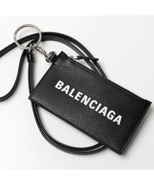 バレンシアガ BALENCIAGA BALENCIAGA コイン&カードケース 594548 0OTV3 1090 （1090/BLACK/L-WHITE） 1090/BLACK/L-WHITE