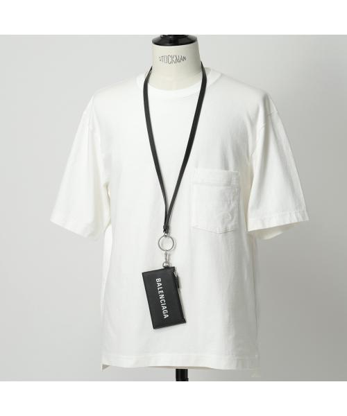 バレンシアガ BALENCIAGA BALENCIAGA コイン&カードケース 594548 0OTV3 1090 （1090/BLACK/L-WHITE） 1090/BLACK/L-WHITE