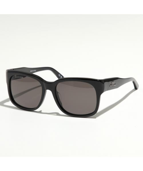 バレンシアガ BALENCIAGA BALENCIAGA サングラス BB0212S ウェリントン型 （001/BLACK-BLACK-GREY） 001/BLACK-BLACK-GREY