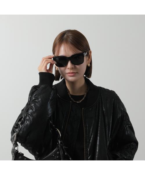 バレンシアガ BALENCIAGA BALENCIAGA サングラス BB0212S ウェリントン型 （001/BLACK-BLACK-GREY） 001/BLACK-BLACK-GREY