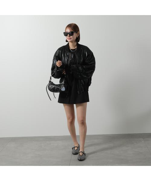 バレンシアガ BALENCIAGA BALENCIAGA サングラス BB0212S ウェリントン型 （001/BLACK-BLACK-GREY） 001/BLACK-BLACK-GREY