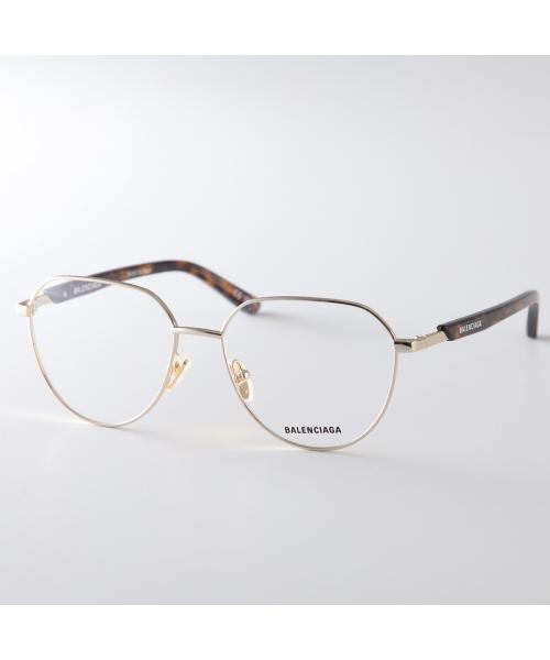 バレンシアガ BALENCIAGA BALENCIAGA メガネ BB0249O ラウンド型 クラウンパント型 （002/GOLD-HAVANA-TRANSPAR） 002/GOLD-HAVANA-TRANSPAR