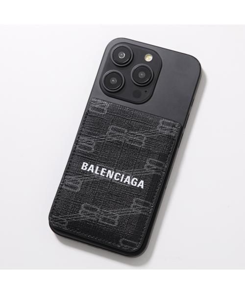 バレンシアガ BALENCIAGA BALENCIAGA カードケース 785250 210D8 マグネット （1061/BLACK/GREY/ブラック） 1061/BLACK/GREY/ブラック
