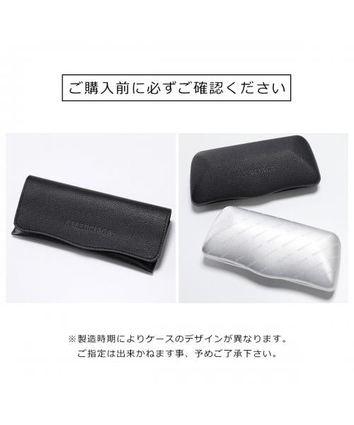 バレンシアガ BALENCIAGA BALENCIAGA メガネ BB0344O スクエア型 （001/BLACK-TRANSPARENT） 001/BLACK-TRANSPARENT