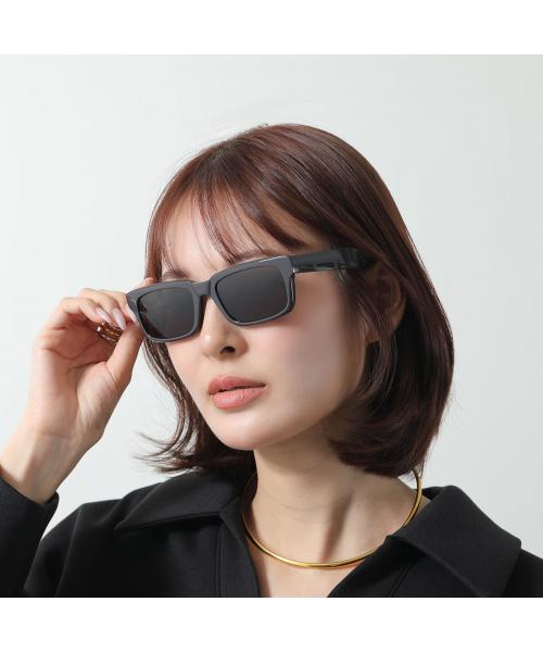 バレンシアガ BALENCIAGA BALENCIAGA サングラス BB0345S スクエア型 （004/GREY-GREY-GREY） 004/GREY-GREY-GREY