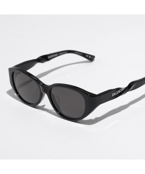バレンシアガ BALENCIAGA BALENCIAGA サングラス BB0209SA ボストン型 （001/BLACK-BLACK-GREY） 001/BLACK-BLACK-GREY