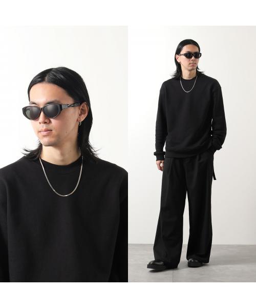 バレンシアガ BALENCIAGA BALENCIAGA サングラス BB0209SA ボストン型 （001/BLACK-BLACK-GREY） 001/BLACK-BLACK-GREY