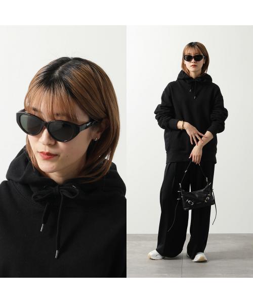 バレンシアガ BALENCIAGA BALENCIAGA サングラス BB0209SA ボストン型 （001/BLACK-BLACK-GREY） 001/BLACK-BLACK-GREY