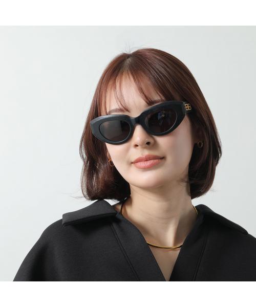 バレンシアガ BALENCIAGA BALENCIAGA サングラス BB0236S キャットアイ型 （001/ブラック） 001/ブラック
