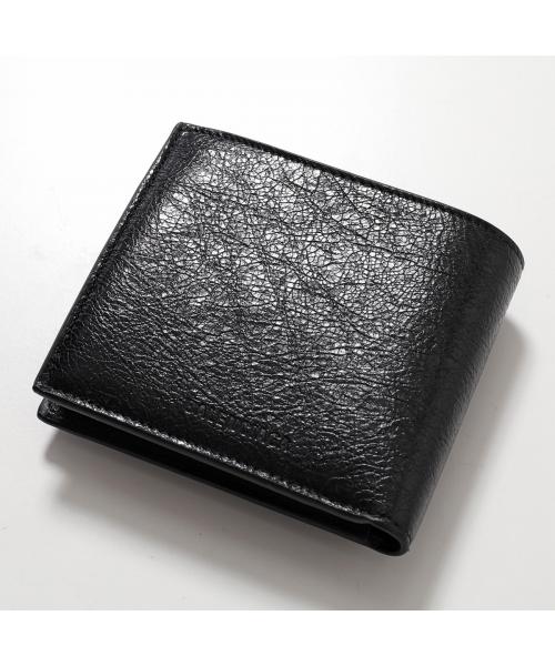 バレンシアガ BALENCIAGA BALENCIAGA 二つ折り財布 768429 2AA56 小銭入れあり （1000/BLACK/ブラック） 1000/BLACK/ブラック