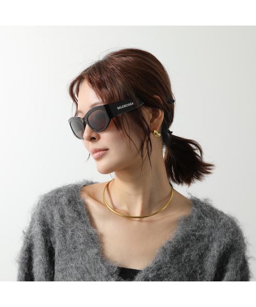 BALENCIAGA BALENCIAGA BALENCIAGA Sunglasses BB0330SK Oval Fox