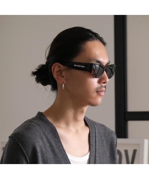 Balenciaga oval サングラス kohjiya着用 BALENCIAGA BALENCIAGA BALENCIAGA Sunglasses BB0330SK Oval Fox