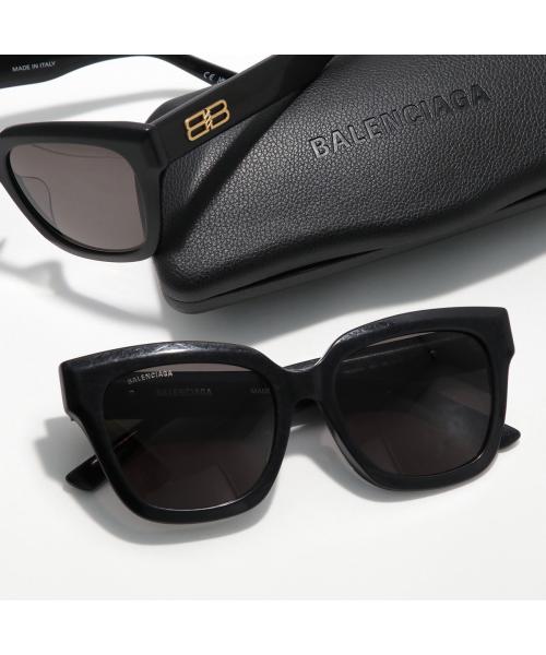 バレンシアガ BALENCIAGA BALENCIAGA サングラス BB0237SA ウェリントン型 （001/BLACK-BLACK-GREY） 001/BLACK-BLACK-GREY