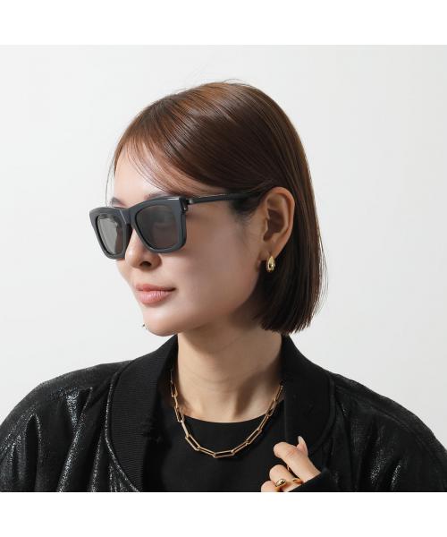 バレンシアガ BALENCIAGA BALENCIAGA サングラス BB0161S スクエア型 ロゴ （001/BLACK-BLACK-GREY） 001/BLACK-BLACK-GREY