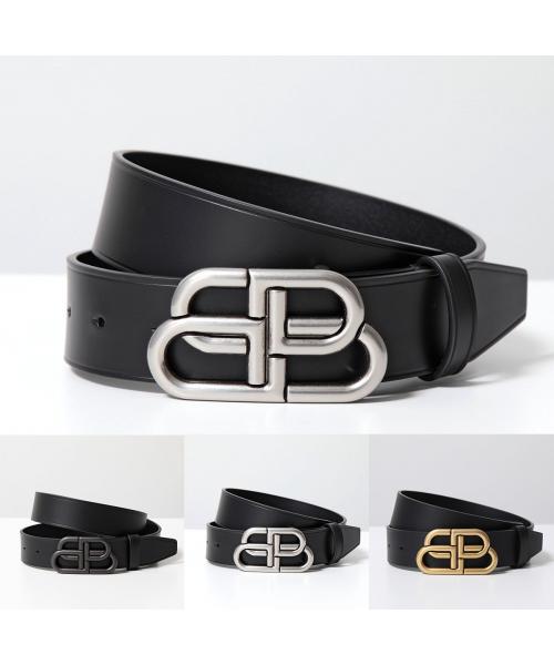 BALENCIAGA BALENCIAGA BALENCIAGA Belt BB LARGE BELT 35 570370 leather