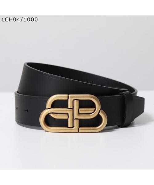バレンシアガ BALENCIAGA BALENCIAGA ベルト BB LARGE BELT 35 570370 レザー （1CH0B/1000金具シルバー） 1CH0B/1000金具シルバー