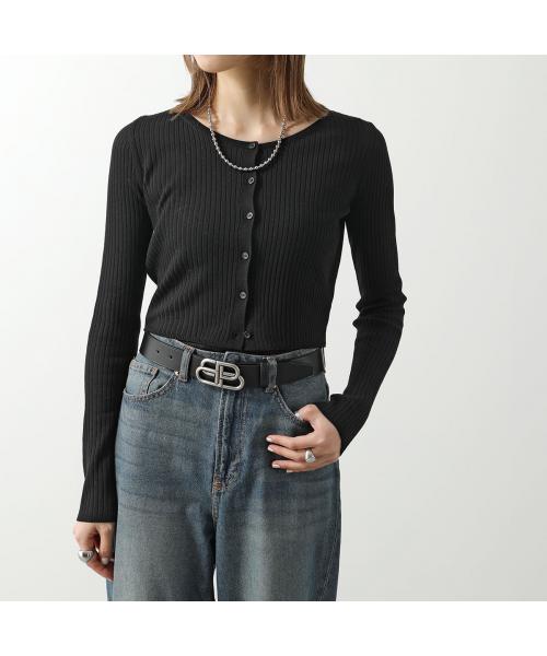 バレンシアガ BALENCIAGA BALENCIAGA ベルト BB LARGE BELT 35 570370 レザー （1CH0B/1000金具シルバー） 1CH0B/1000金具シルバー