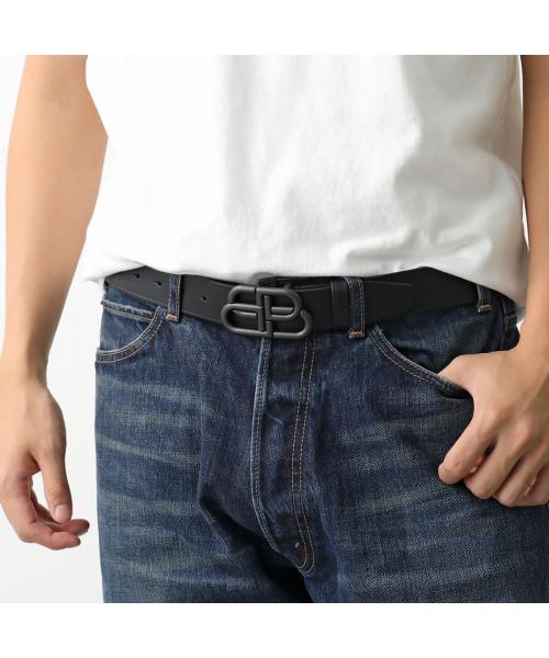BALENCIAGA BALENCIAGA BALENCIAGA Belt BB LARGE BELT 35 570370 leather