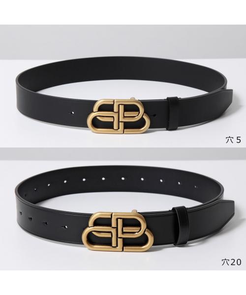BALENCIAGA BALENCIAGA BALENCIAGA Belt BB LARGE BELT 35 570370 leather