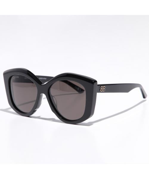 バレンシアガ BALENCIAGA BALENCIAGA サングラス BB0126S バタフライ型 （001/BLACK-BLACK-GREY） 001/BLACK-BLACK-GREY