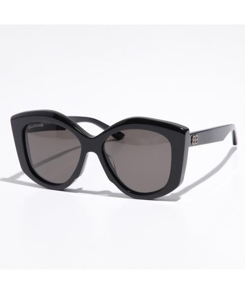 バレンシアガ BALENCIAGA BALENCIAGA サングラス BB0126S バタフライ型 （001/BLACK-BLACK-GREY） 001/BLACK-BLACK-GREY