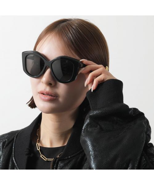 バレンシアガ BALENCIAGA BALENCIAGA サングラス BB0126S バタフライ型 （001/BLACK-BLACK-GREY） 001/BLACK-BLACK-GREY